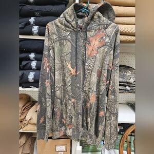 Camo Hooded Sweatshirt
